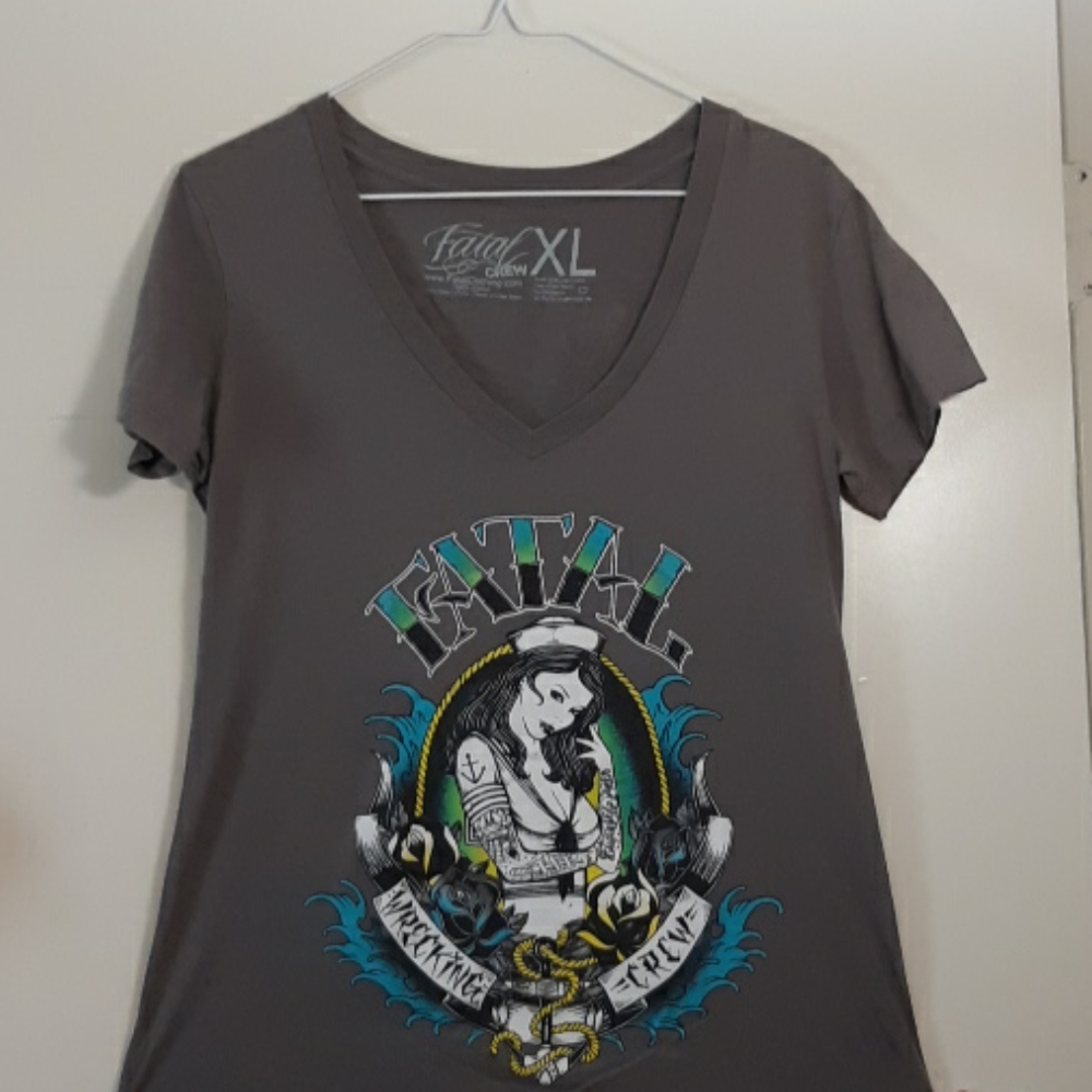 Fatal brand womens tee